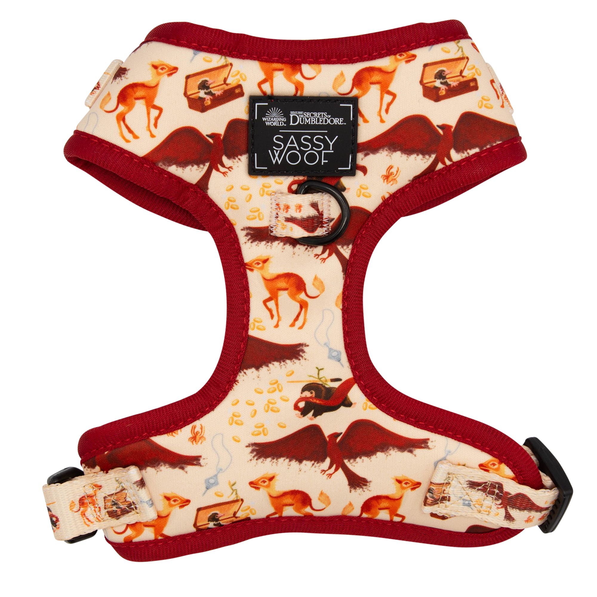 Sassy Woof Fantastic Beasts Dog Harness dog Harnesses PetSmart