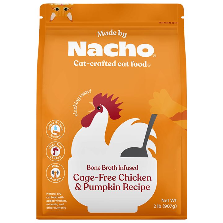 Made By Nacho™ Bone Broth Infused Adult Dry Cat Food Natural, High