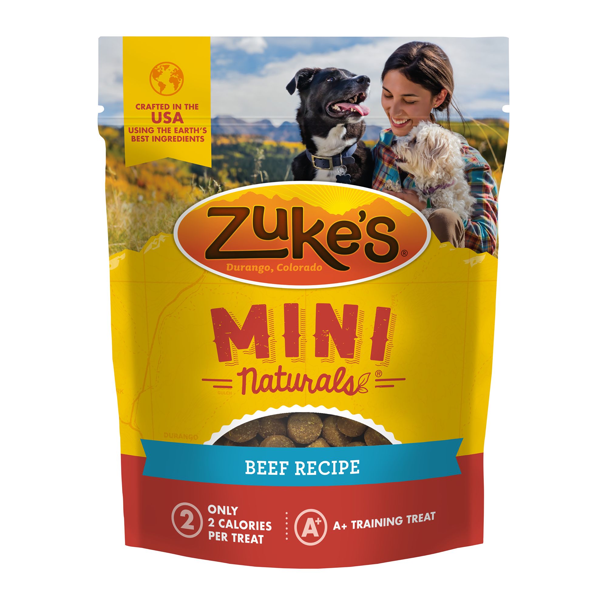 Zuke's Mini Naturals All Life Stage Soft Dog Treats Beef dog Soft