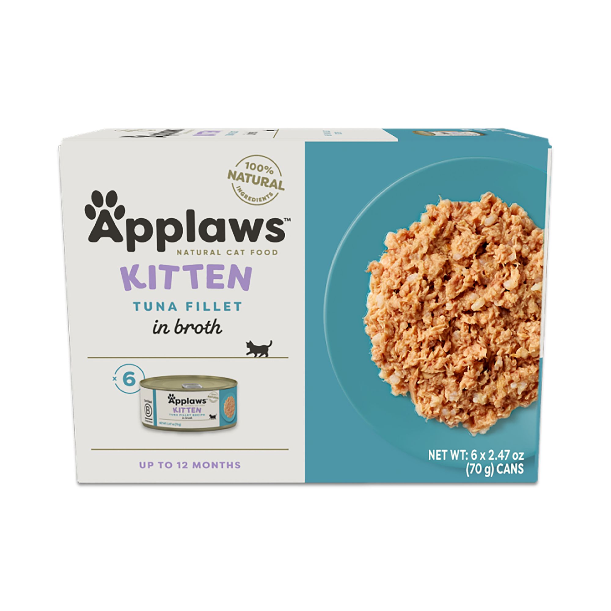 Applaws Kitten Food in Broth With Grains, Multipack cat Wet Food