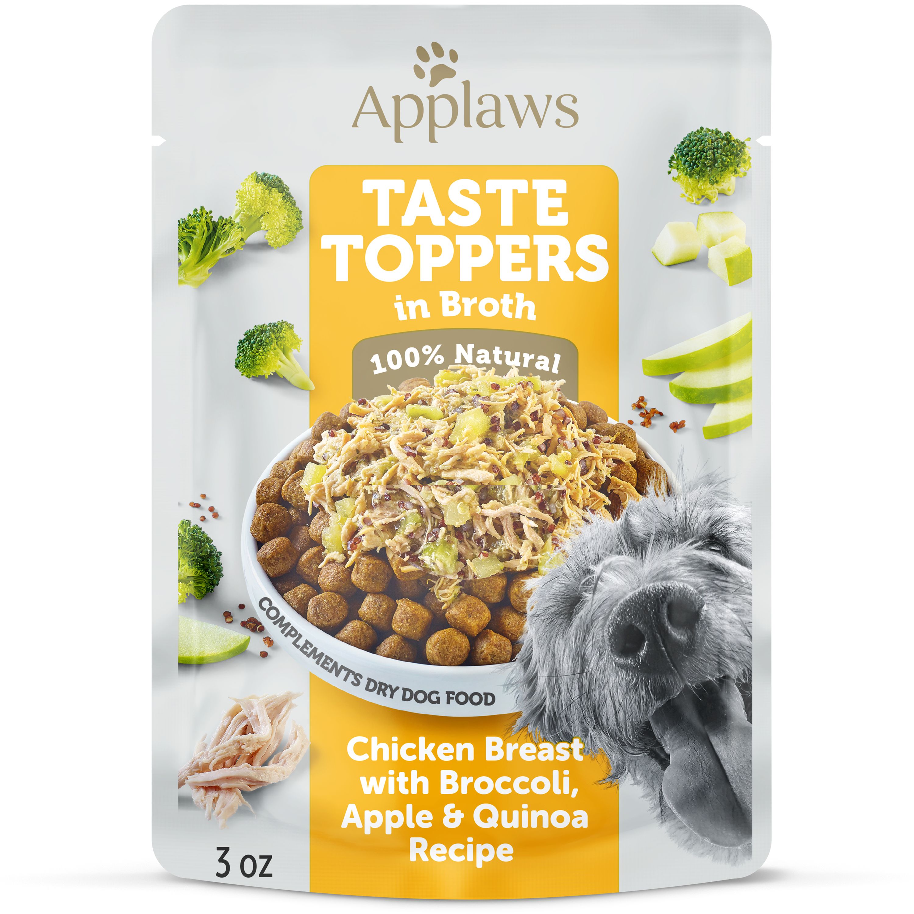 Applaws Taste Toppers All Life Stage Dog Food Topper 3 Oz., In Broth