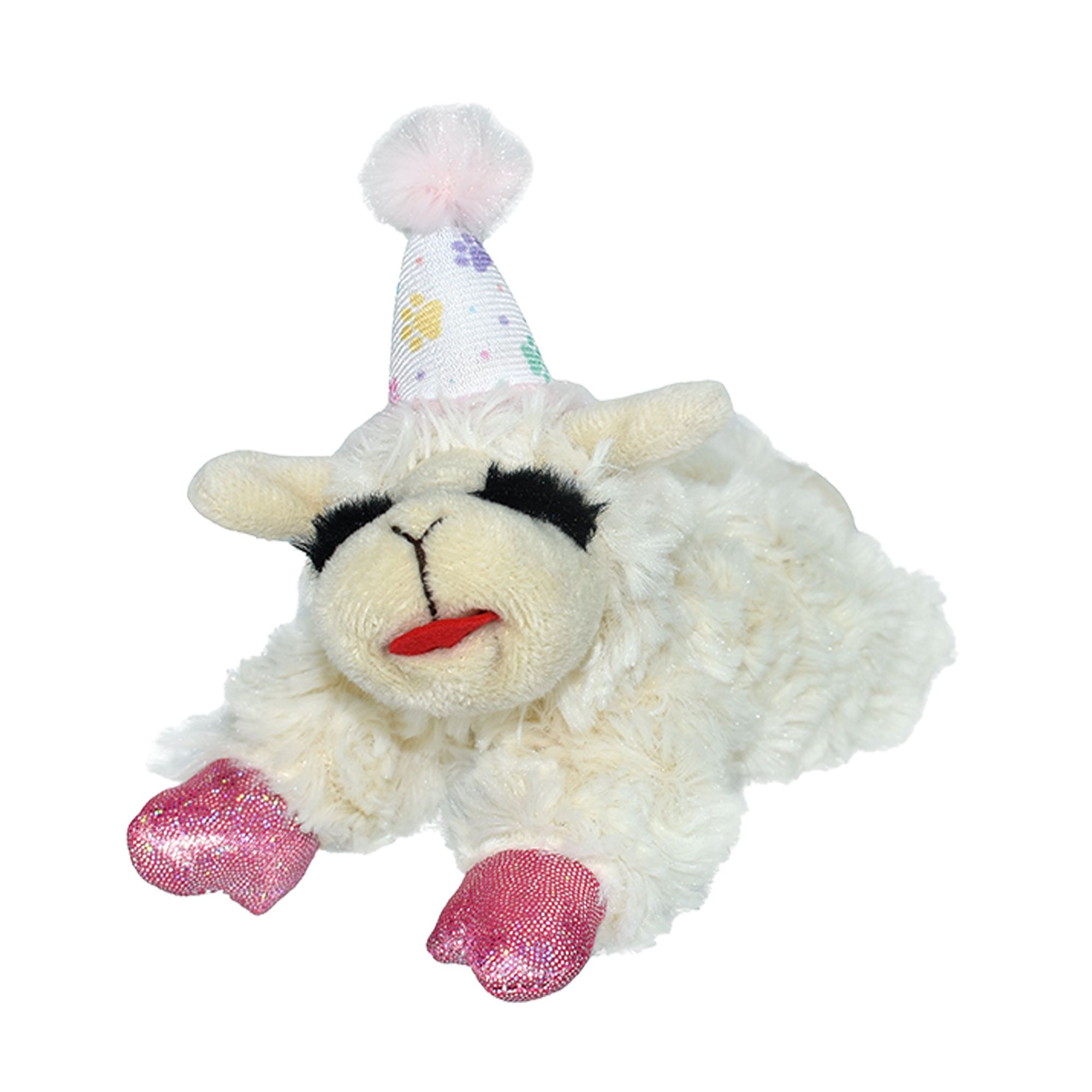 Multipet® Birthday Lamb Chop Dog Toy dog Plush Toys PetSmart