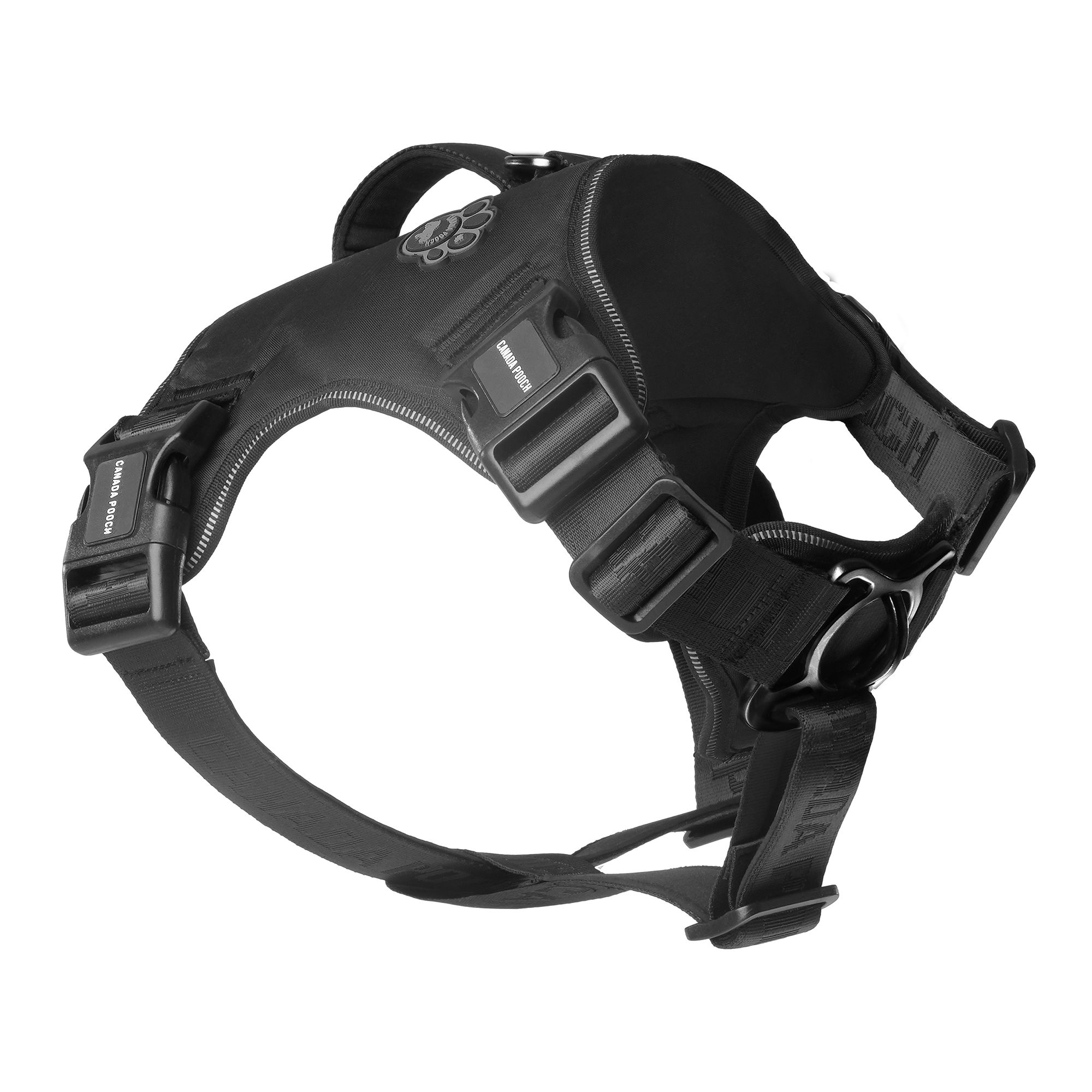 Canada Pooch Complete Control Dog Harness Black dog Collars PetSmart