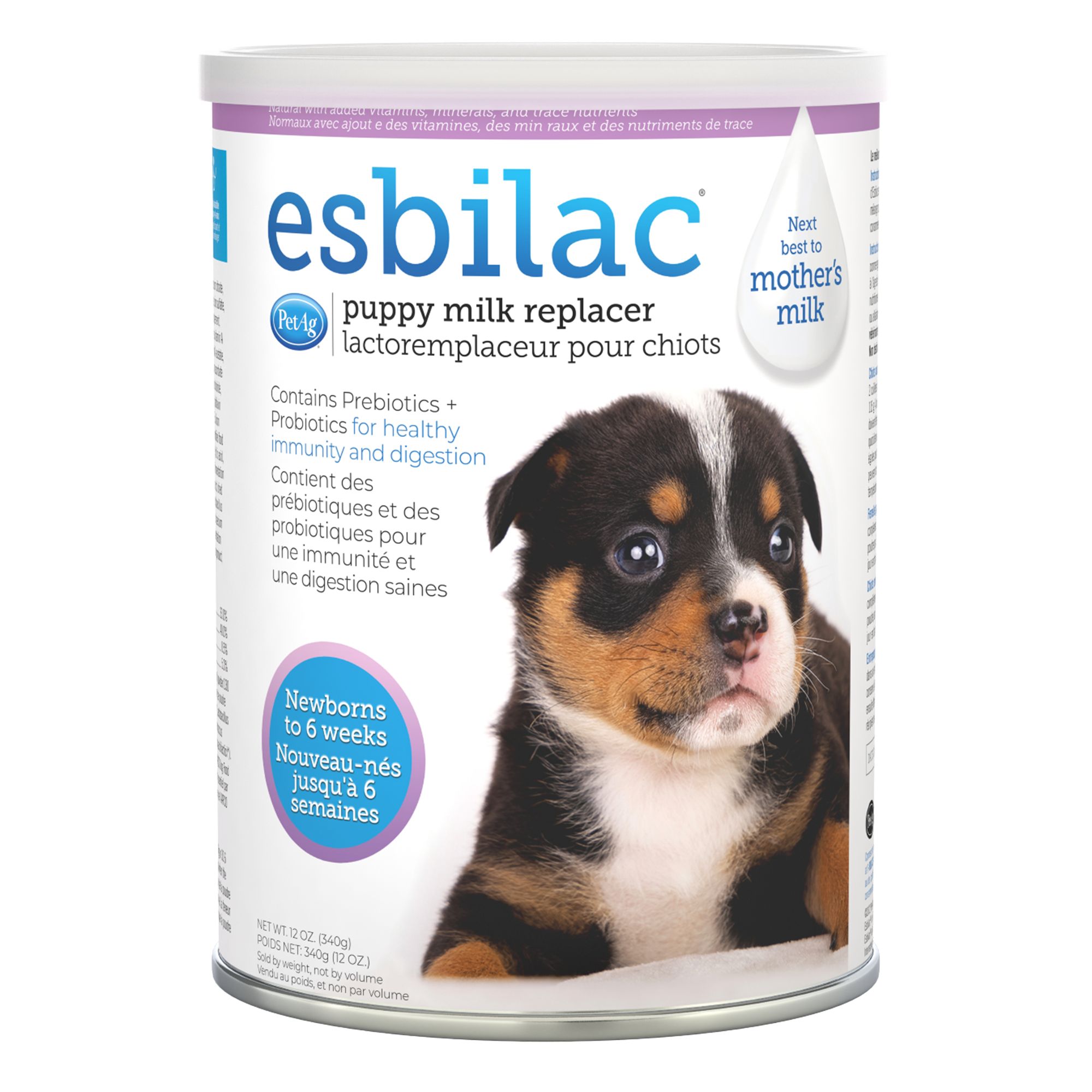 Esbilac Puppy Powder Milk Replacer from Newborns to 6 Weeks