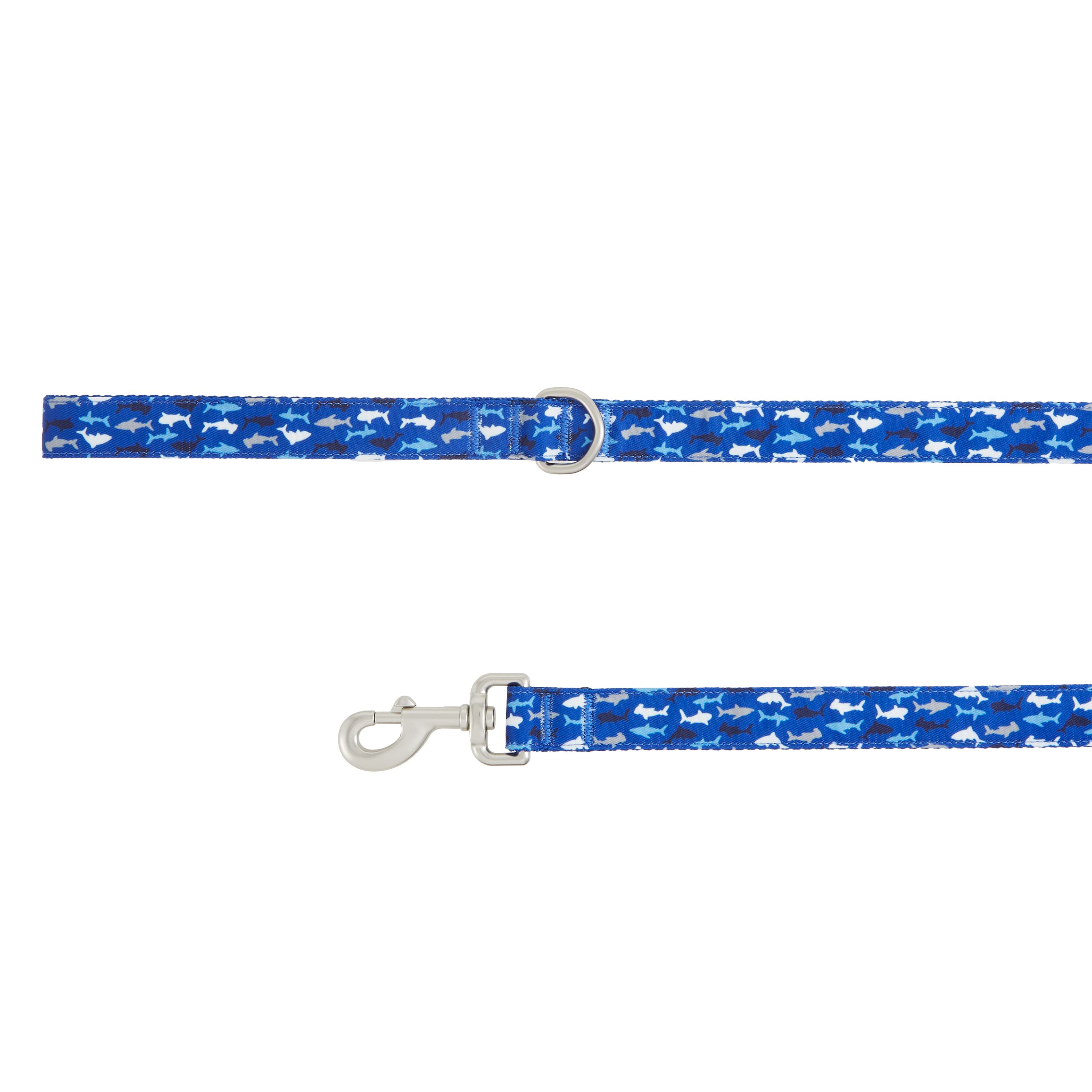 Top Paw® Blue Shark Print Dog Leash 4ft long dog Leashes PetSmart