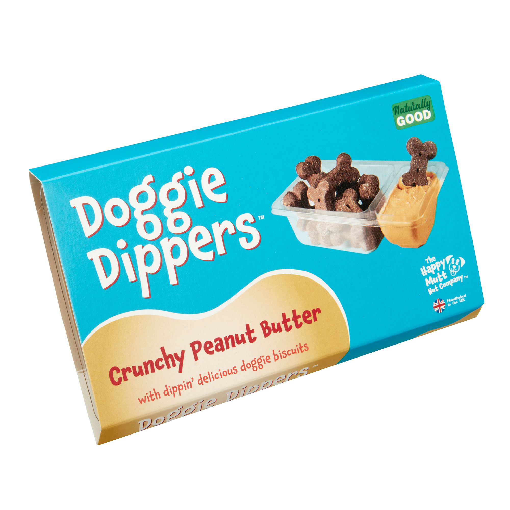 Happy Mutt Doggie Dippers All Life Stage Crunchy Dog Treat Peanut