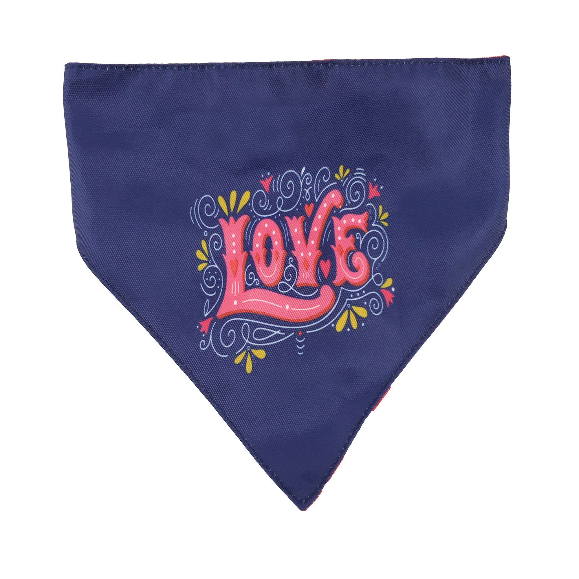 Hip Doggie Love Reversible Scrunchy Dog Bandana dog Bandanas, Bows