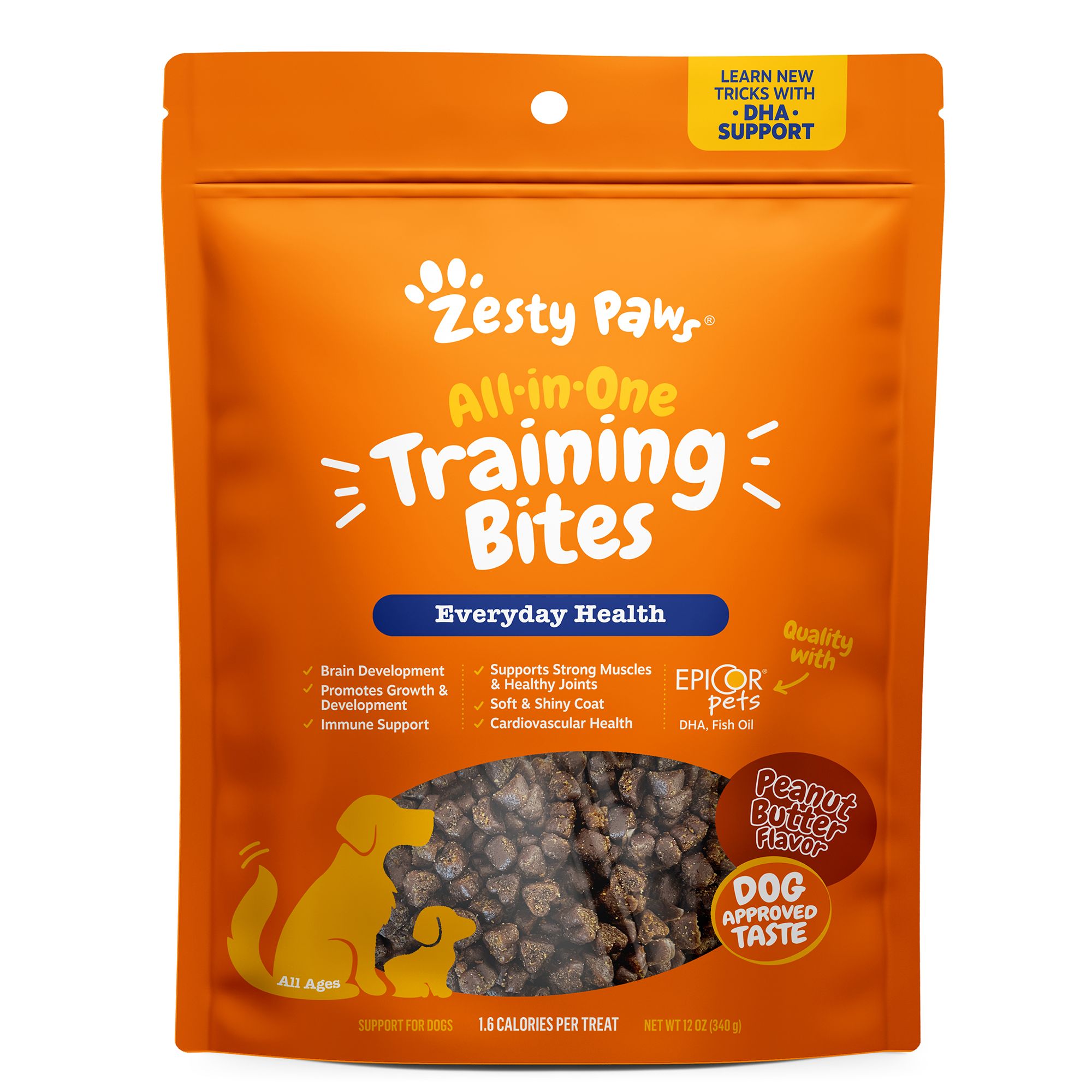Zesty Paws AllInOne Training Bites All Life Stage Dog Training Treats