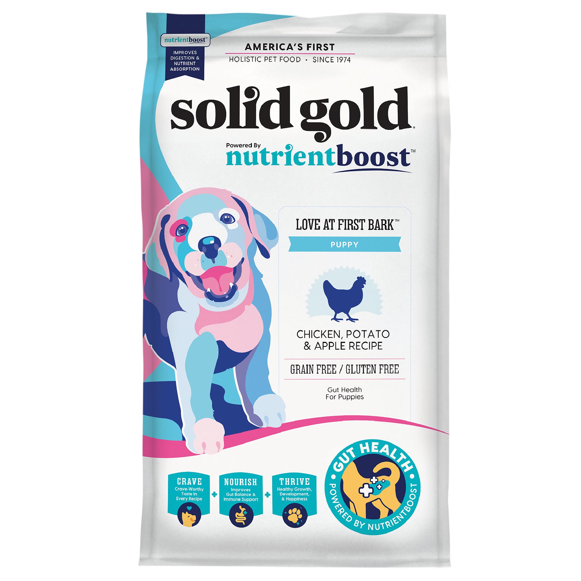 Solid Gold Nutrientboost Love at First Bark All Life Stage Dry Dog Food