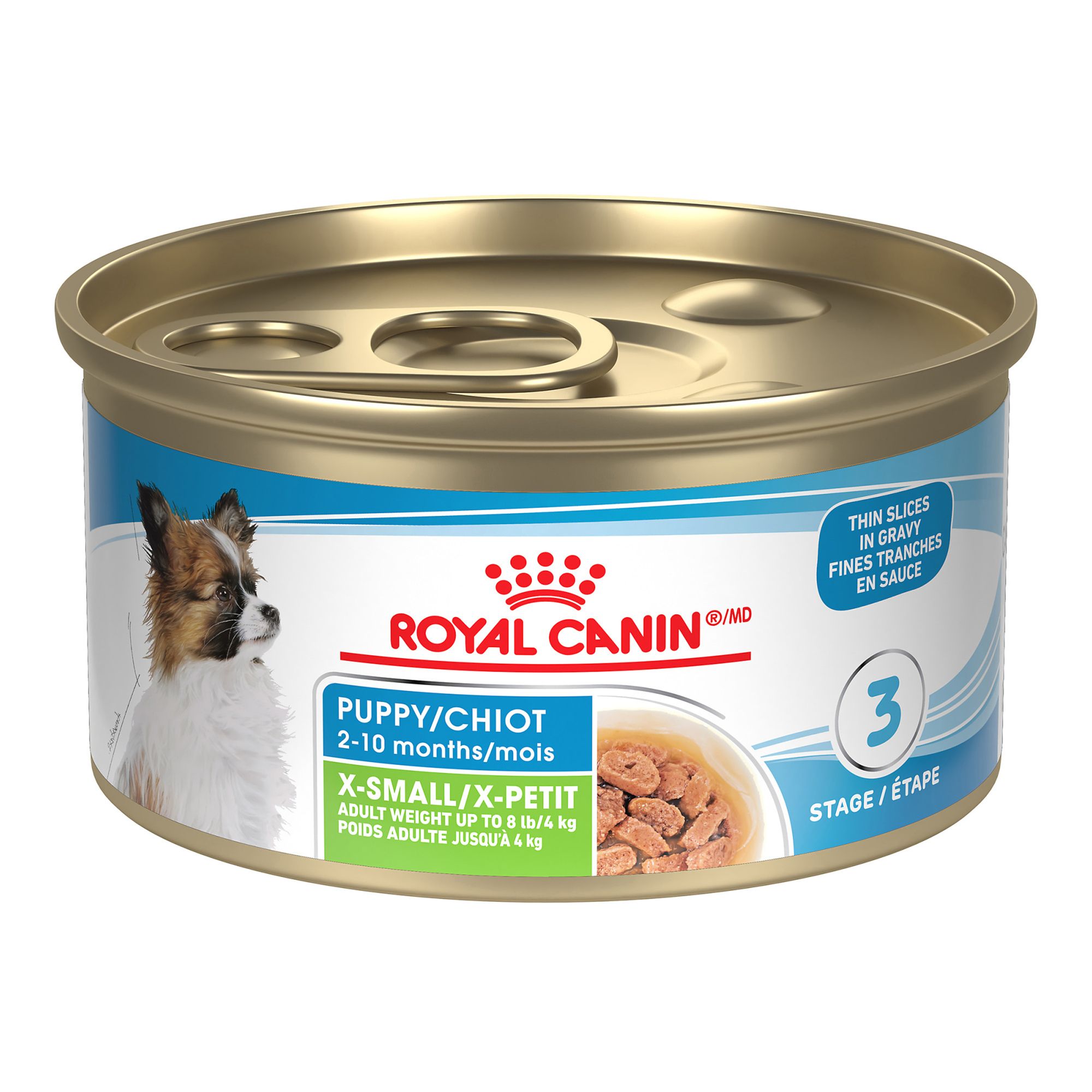 Royal Canin Canine Health Nutrition XSmall Puppy Canned Dog Food Chicken & Pork dog Canned