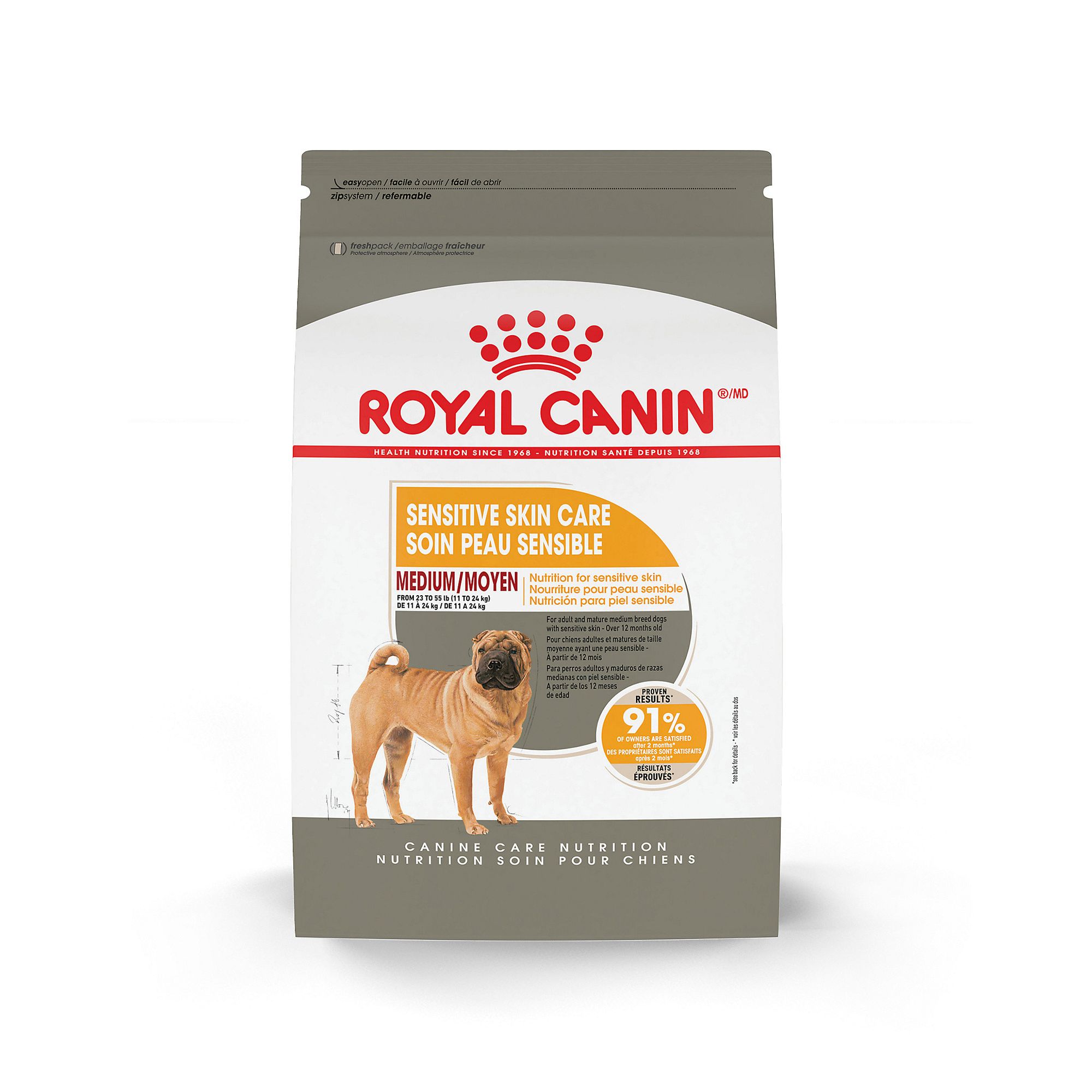 Royal Canin Canine Care Nutrition Sensitive Skin Care Medium Breed