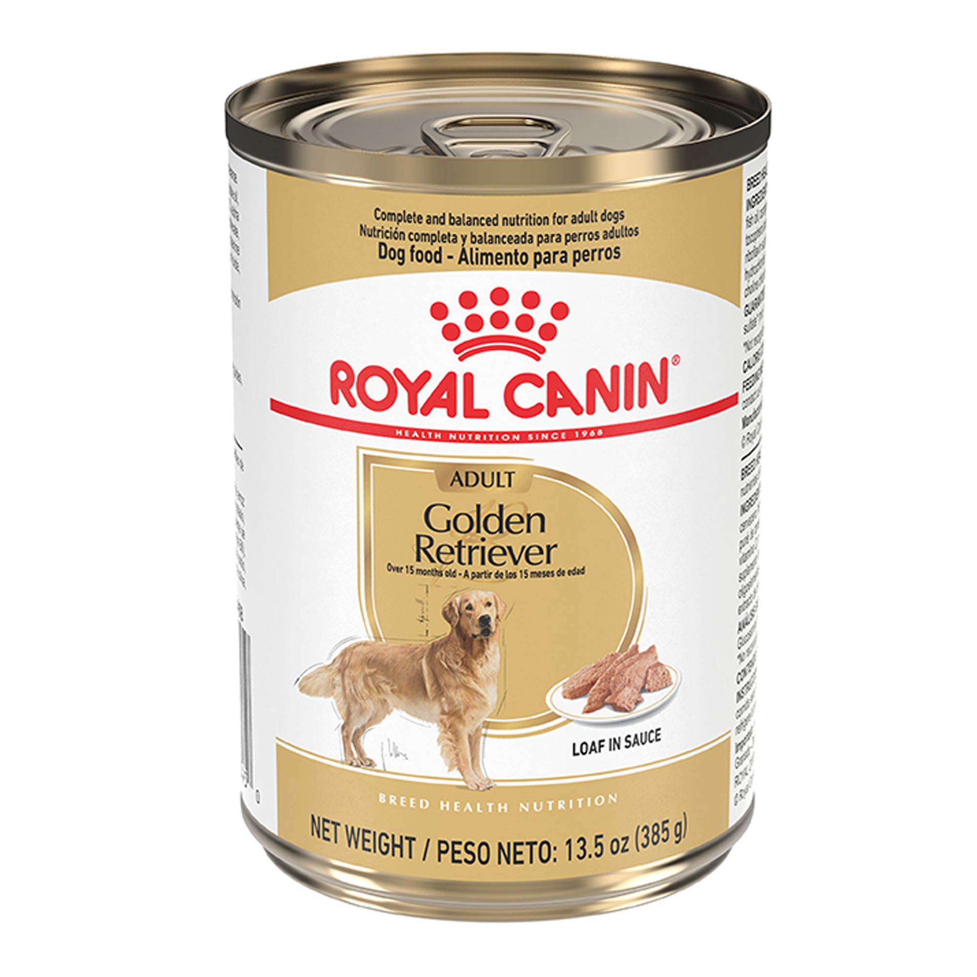 Royal Canin Golden Retriever Large Breed Loaf in Sauce Adult Wet Dog