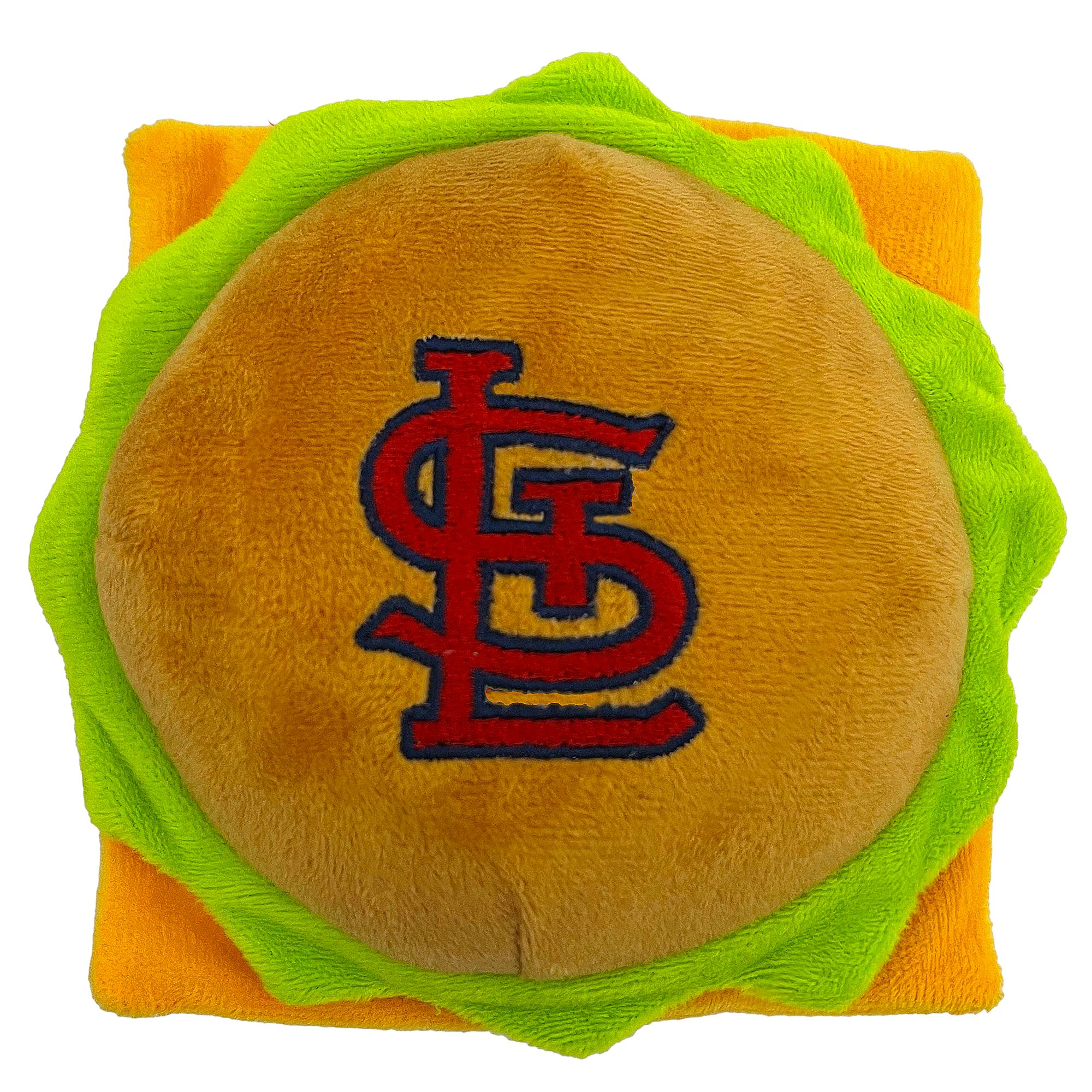 Pets First St. Louis Cardinals Plush Hamburger Dog Toy dog Plush Toys