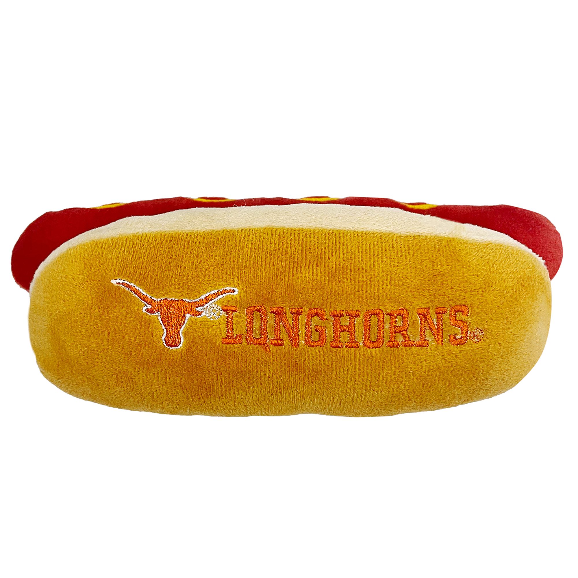 Pets First Texas Longhorns Plush Hot Dog Dog Toy dog Plush Toys