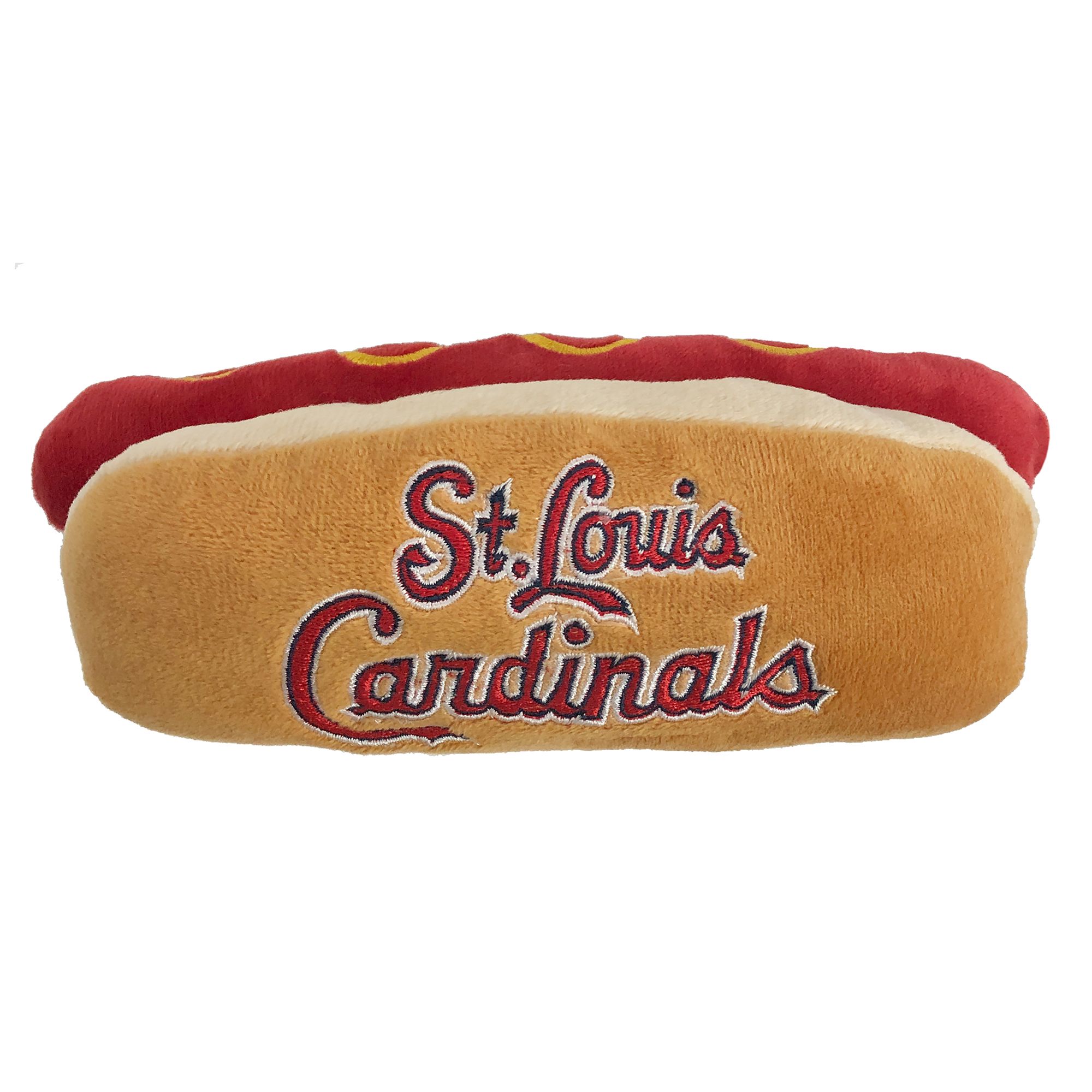 Pets First St. Louis Cardinals Plush Hot Dog Dog Toy dog Plush Toys