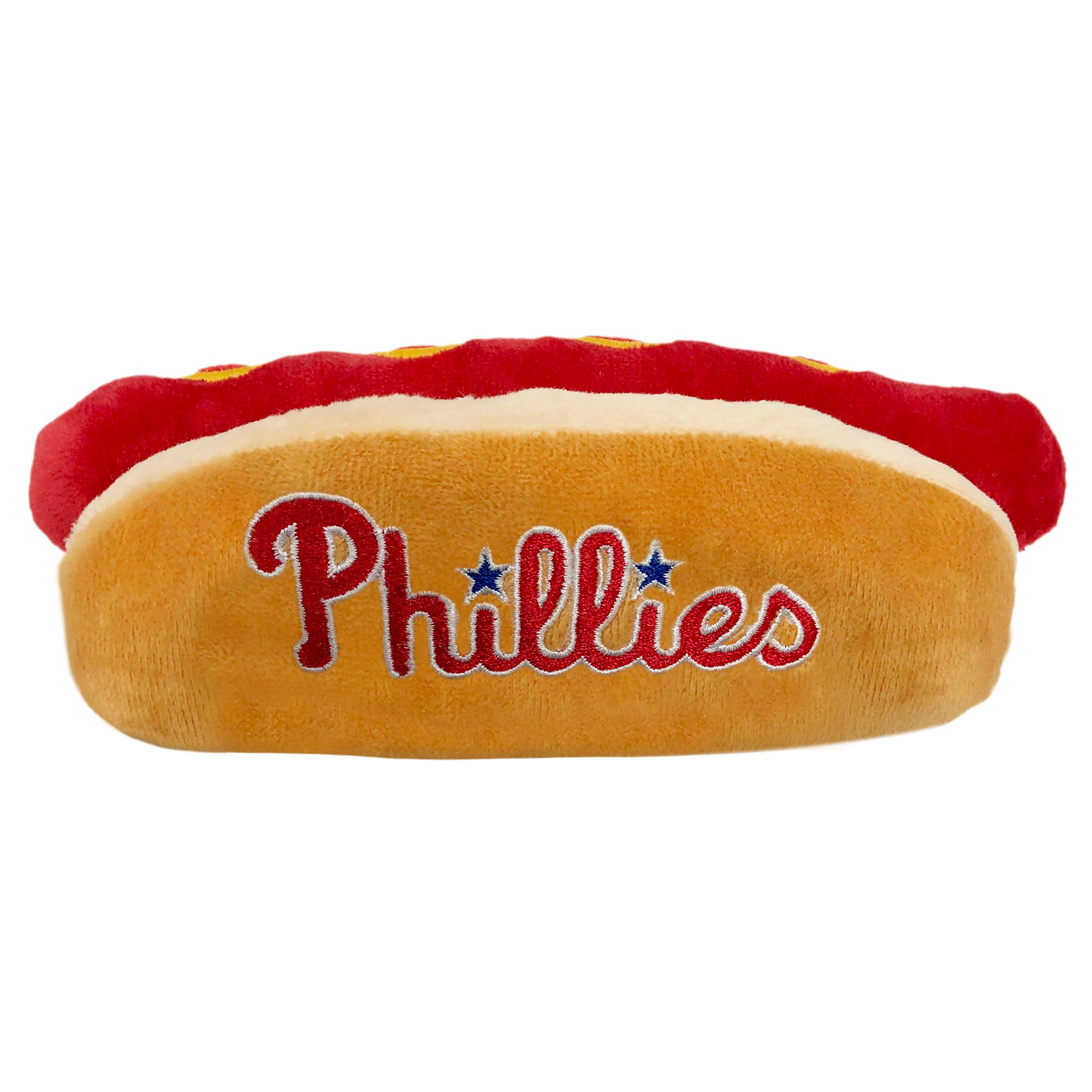 Pets First Philadelphia Phillies Plush Hot Dog Dog Toy
