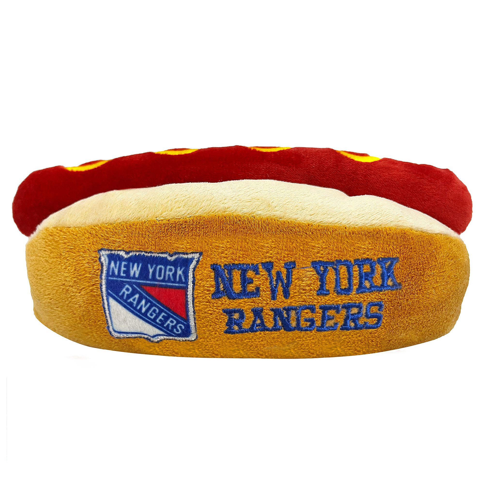 Pets First New York Rangers Plush Hot Dog Dog Toy dog Plush Toys
