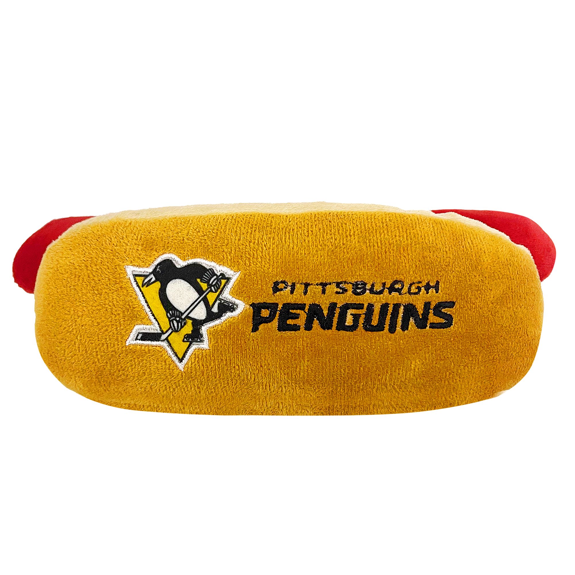 Pets First Pittsburgh Penguins Plush Hot Dog Dog Toy