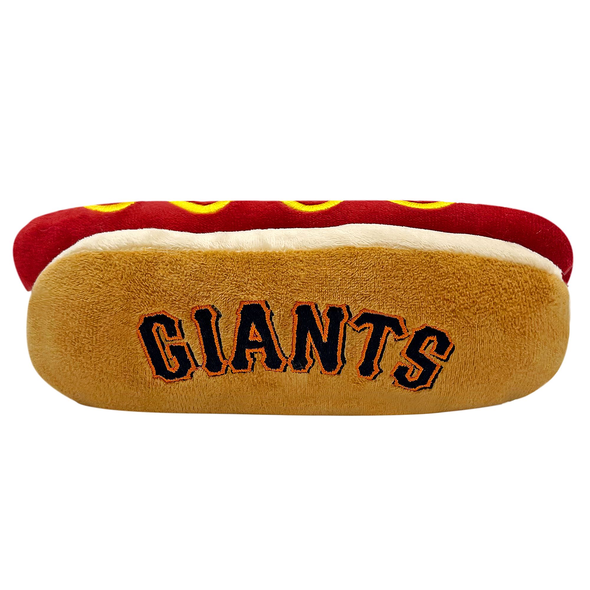 Pets First San Francisco Giants Plush Hot Dog Dog Toy