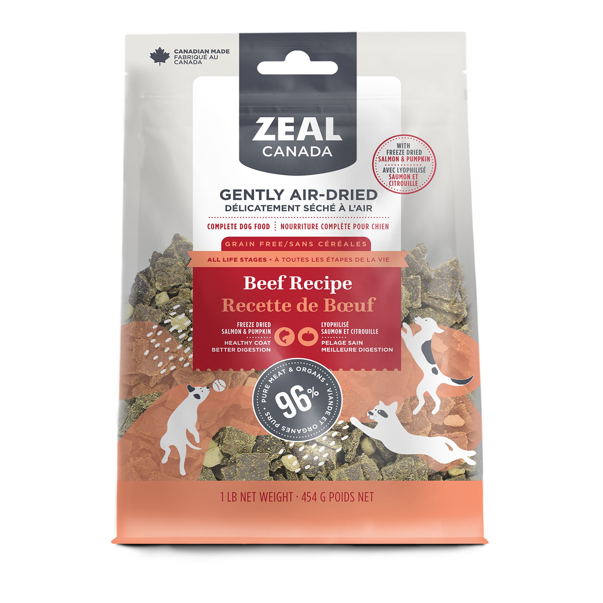 Zeal AirDried Dog Food Beef dog Dry Food PetSmart