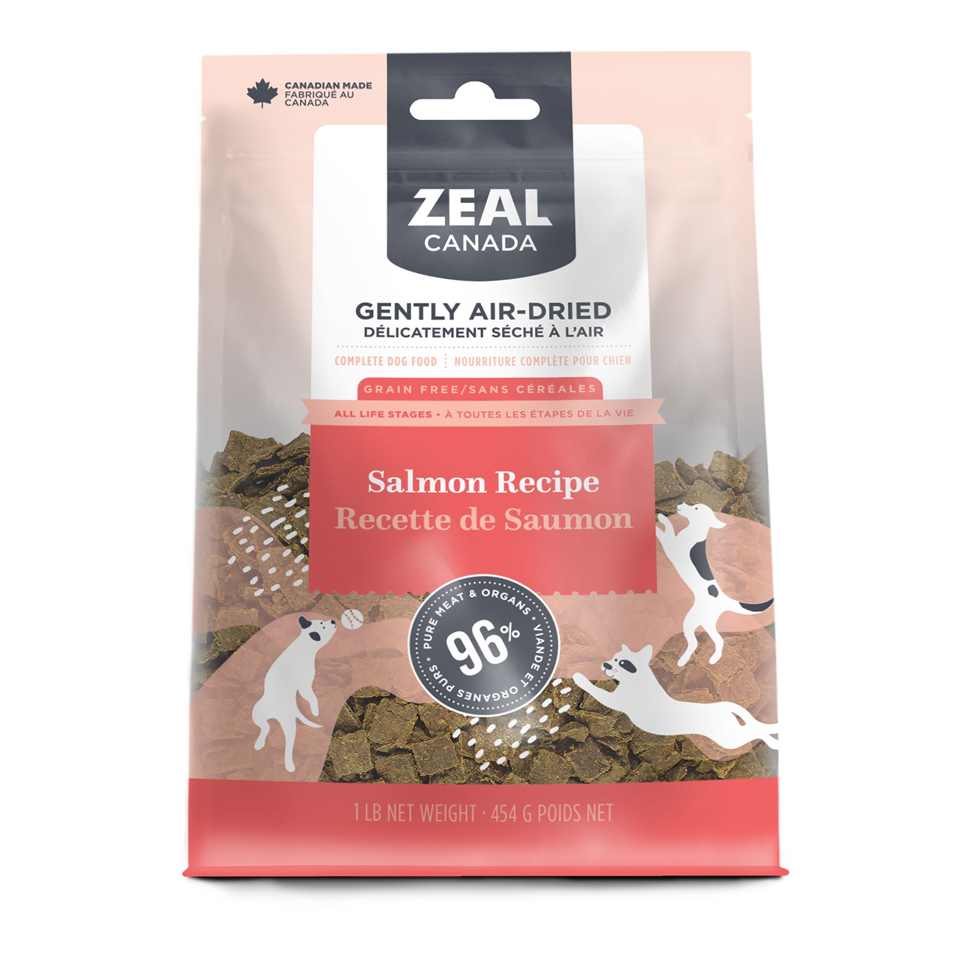 Zeal AirDried Dog Food Salmon dog Dry Food PetSmart