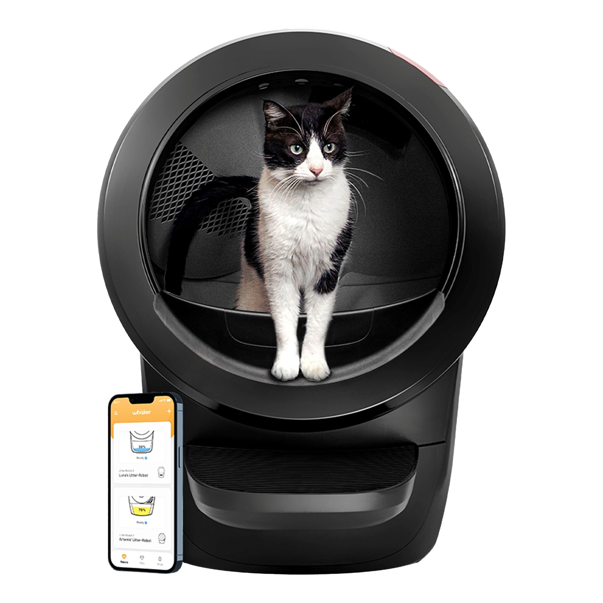 LitterRobot® 4 Automatic SelfCleaning Cat Litter Box by Whisker