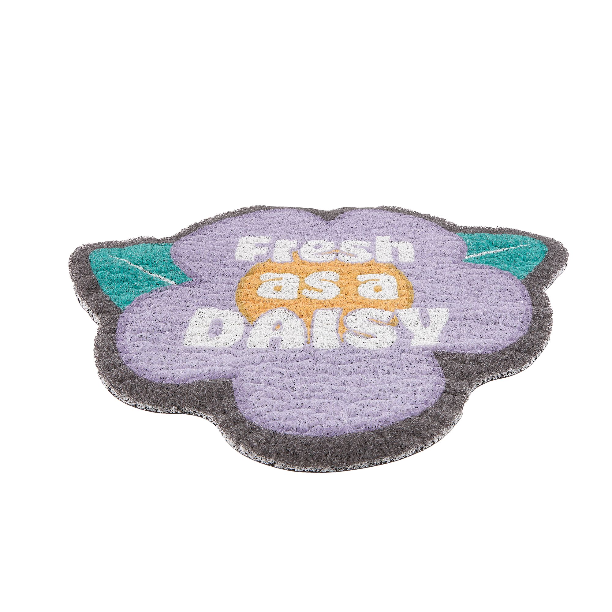 Exquisicat Fresh As A Daisy Scatter Control Litter Mat cat Mats