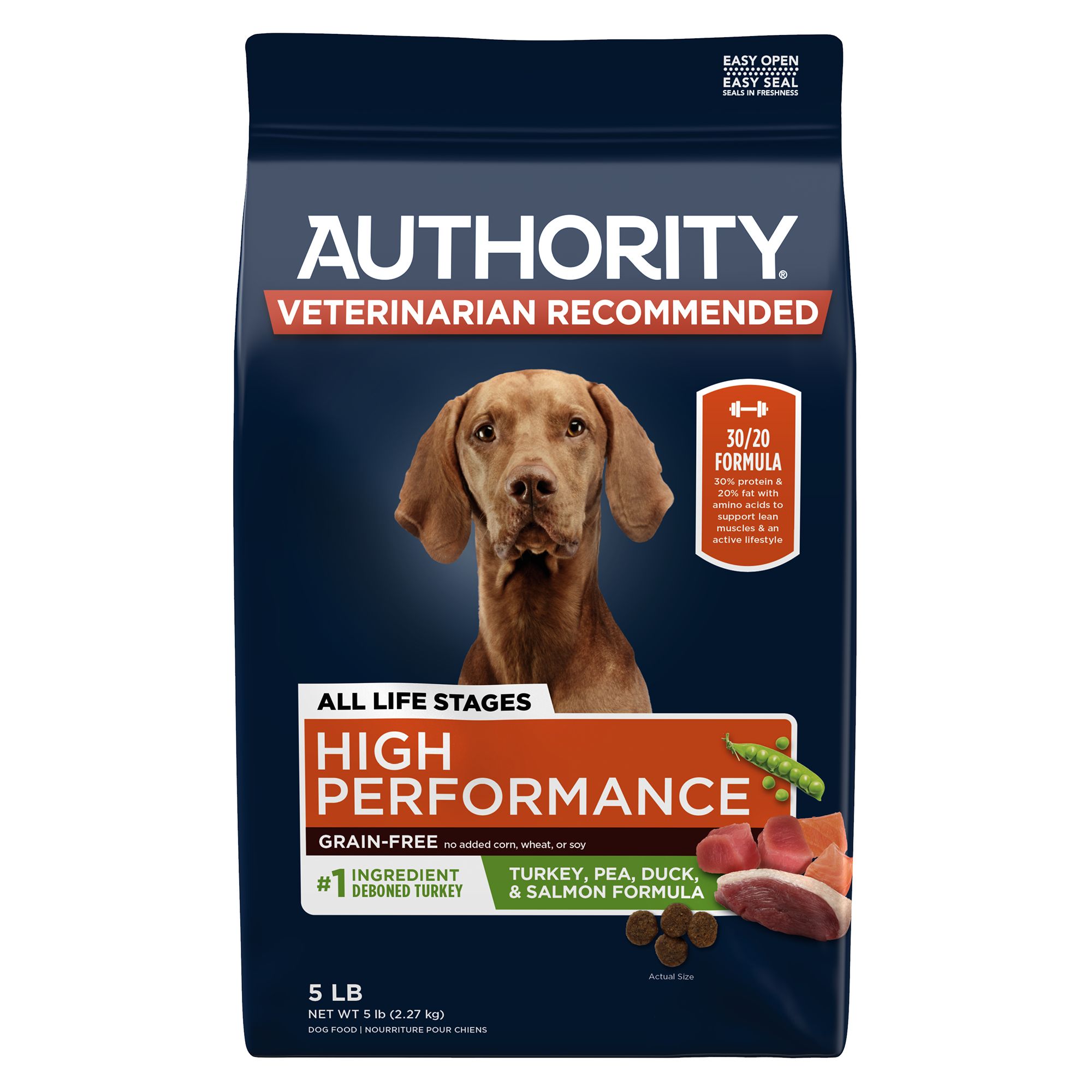 Authority Everyday Health High Performance All Life Stage Dry Dog Food