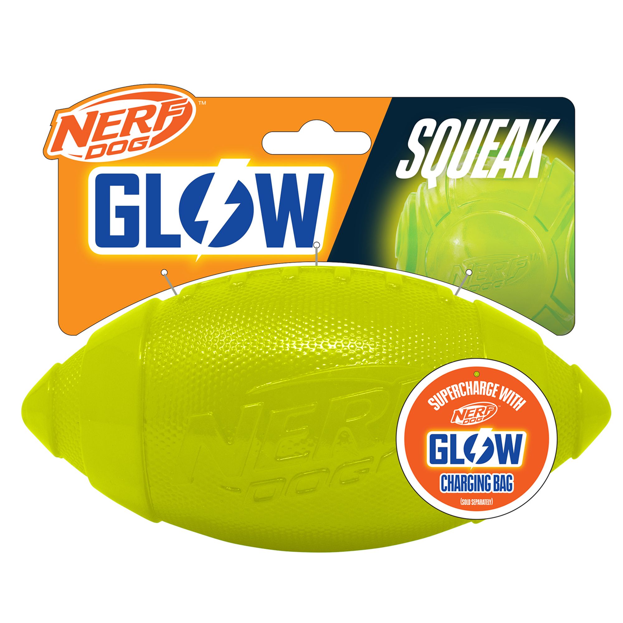 Nerf Dog Glow Football dog Fetch Toys PetSmart