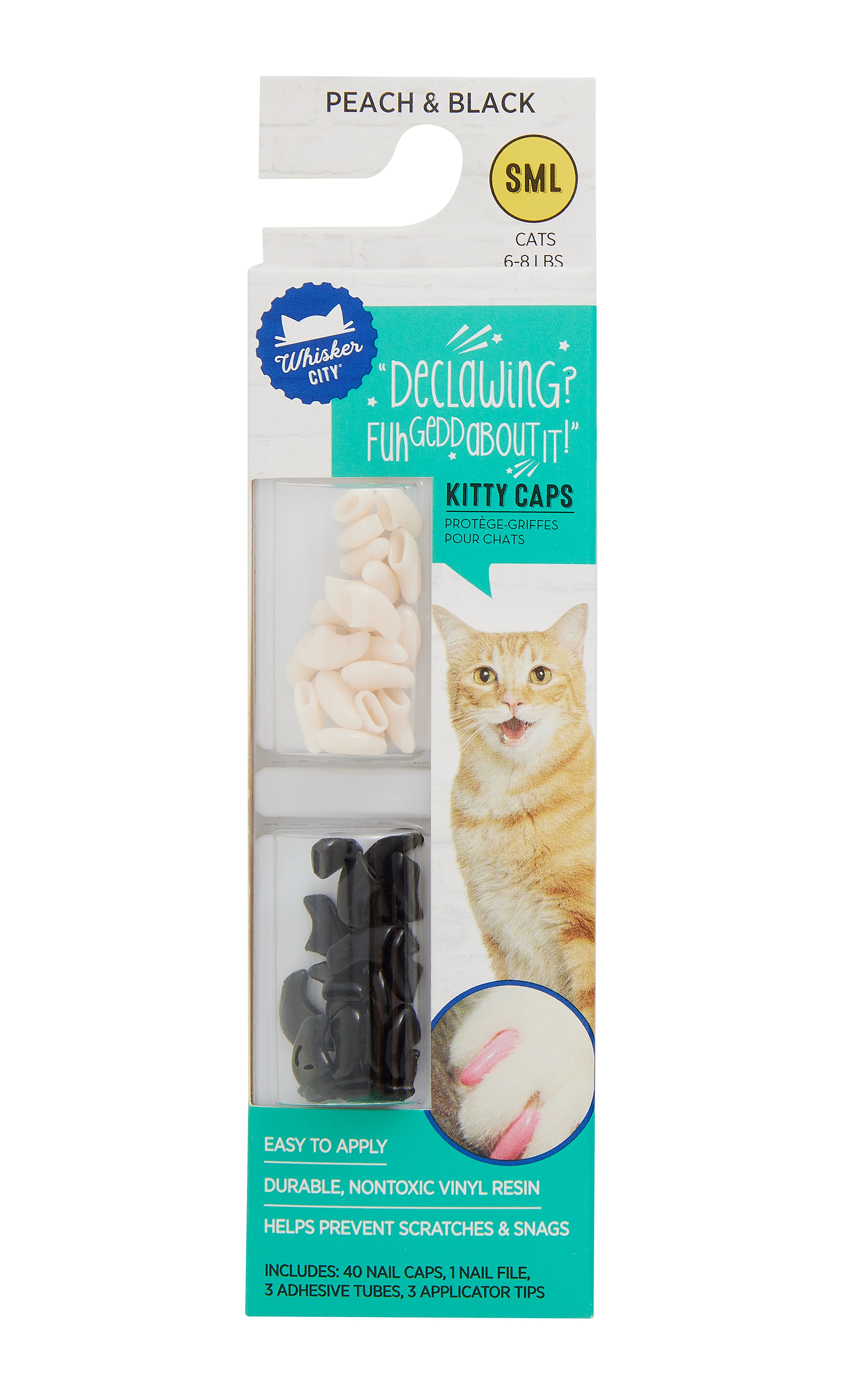 Whisker City® Kitty Caps cat Nail Clippers & Caps PetSmart
