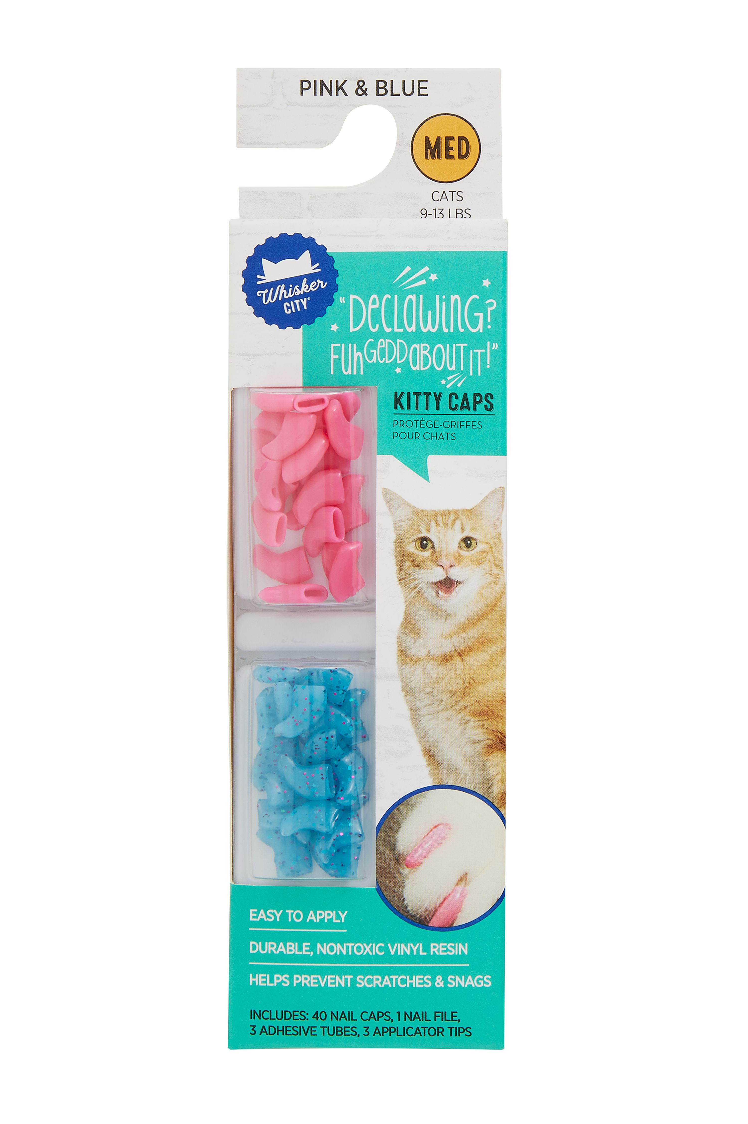 Whisker City® Kitty Caps cat Nail Clippers & Caps PetSmart