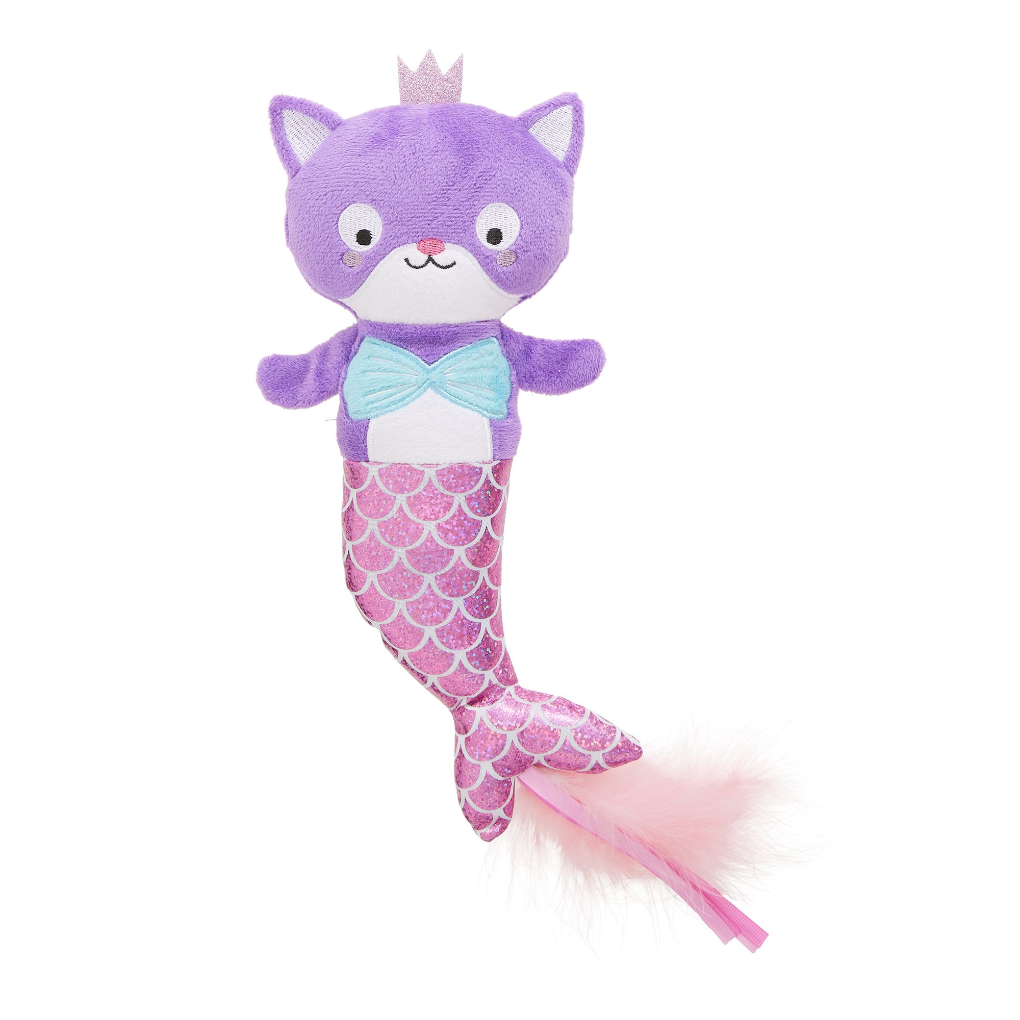 Whisker City® Mermaid Kicker Cat Toy cat Plush, Balls & Mice PetSmart