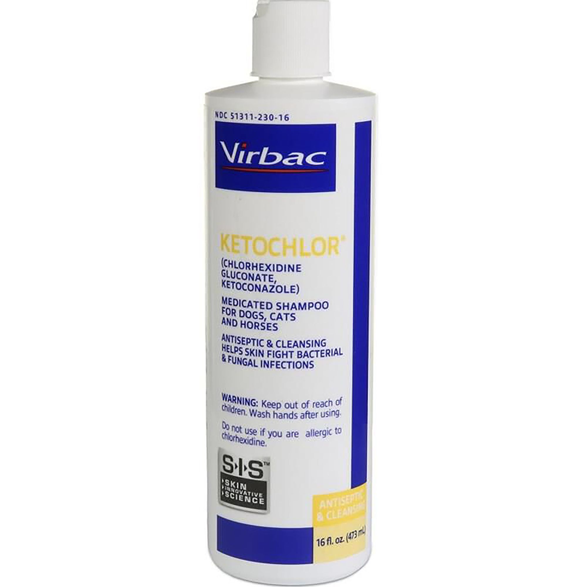 Ketochlor Medicated Shampoo for Dogs and Cats 16 oz Pharmacy