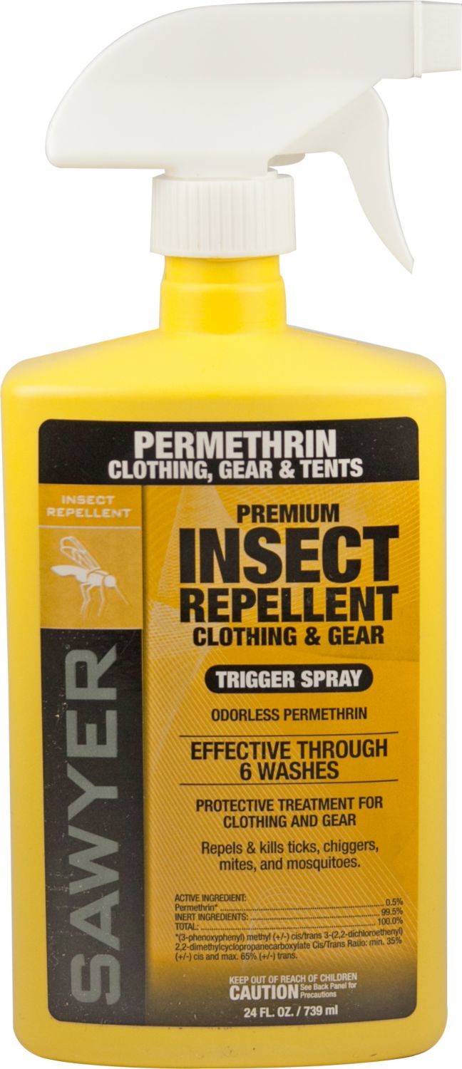 Sawyer Permethrin Clothing Insect Repellent Trigger Spray 24 oz