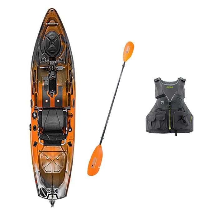 Old Town Sportsman 120 PDL Kayak Package AustinKayak