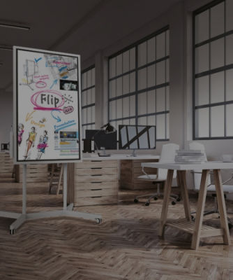 Samsung Flip Interactive Signage Digital Flipchart for Business