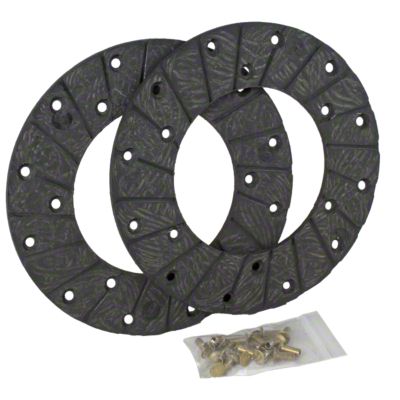 CKS1598 DISC BRAKE LININGS WITH RIVETS