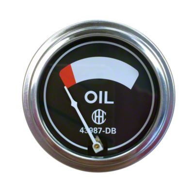 Oil Pressure Gauge IHC Oil Pressure Gauge 43987DB IHS526