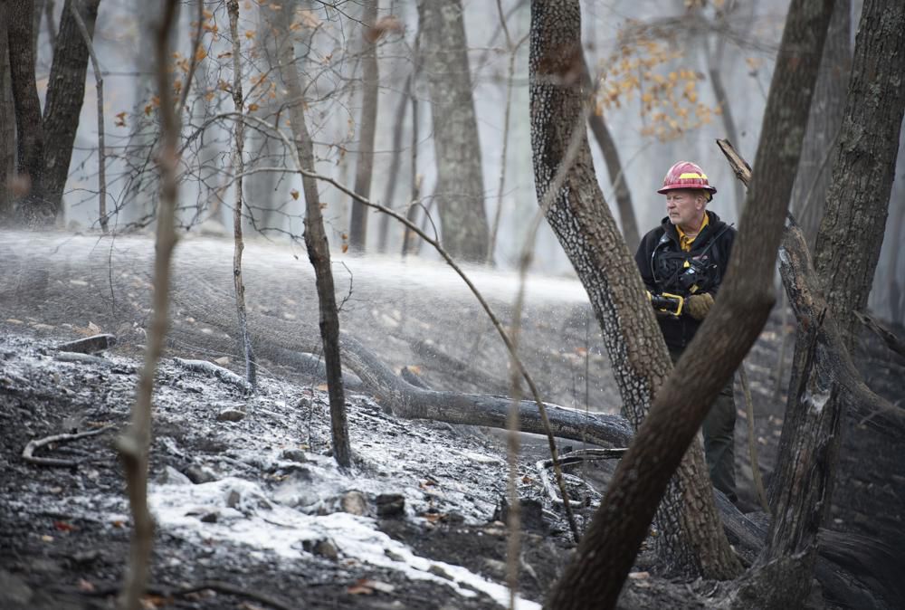 Pilot Mountain wildfire caused by escaped campfire