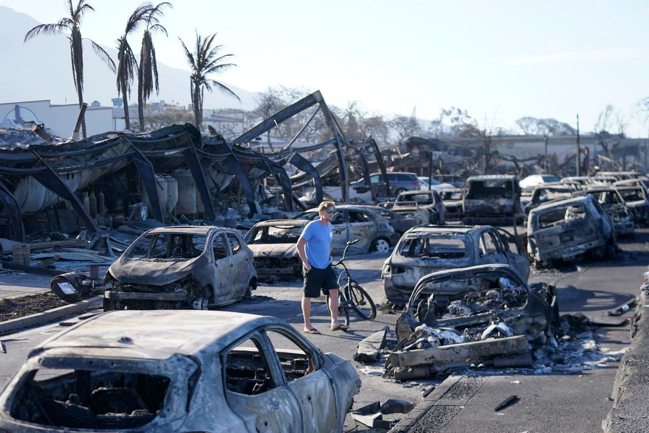 Survivors of Maui's fires return home to ruins, death toll up to 67