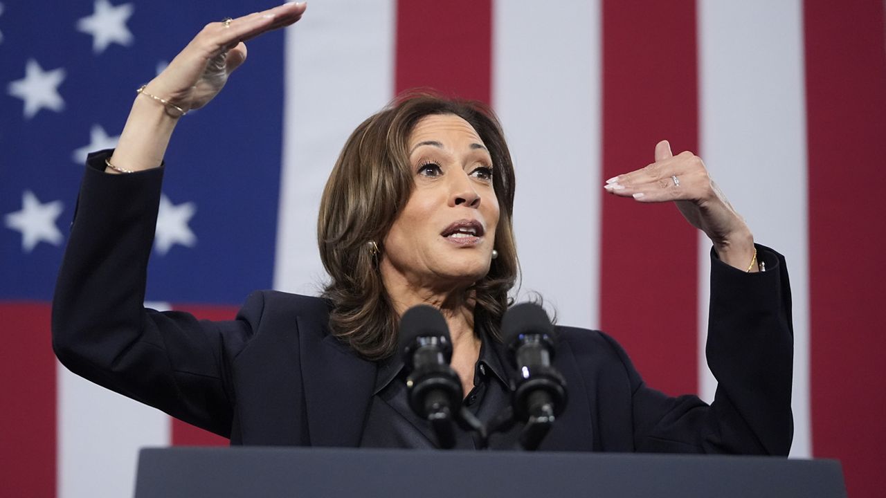 Harris pushes back on GOP’s ‘childless’ attacks
