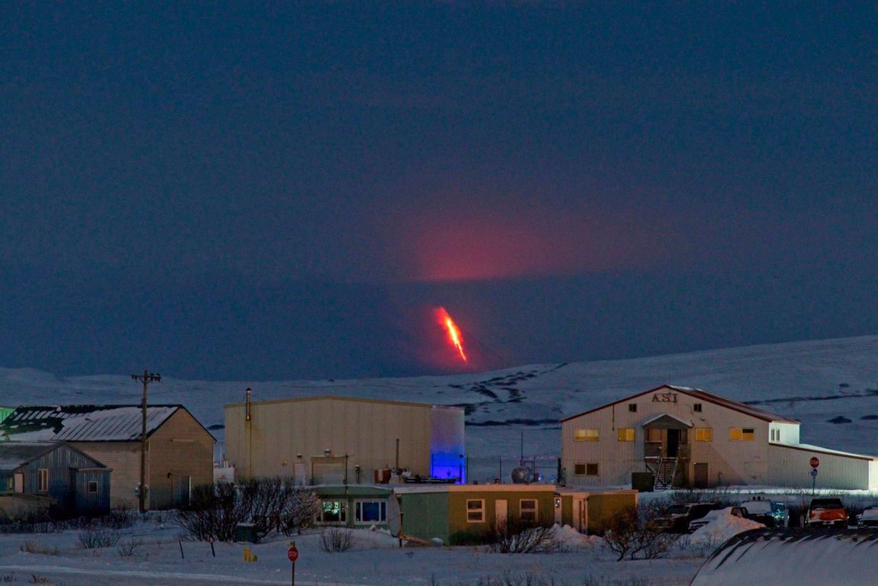 Alaska Aleutian Islands volcano erupts again, spews ash