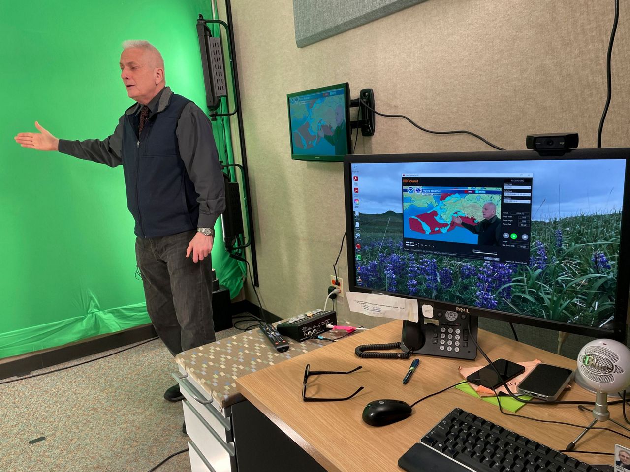 How's the weather up there? It'll be harder for Alaska to tell as