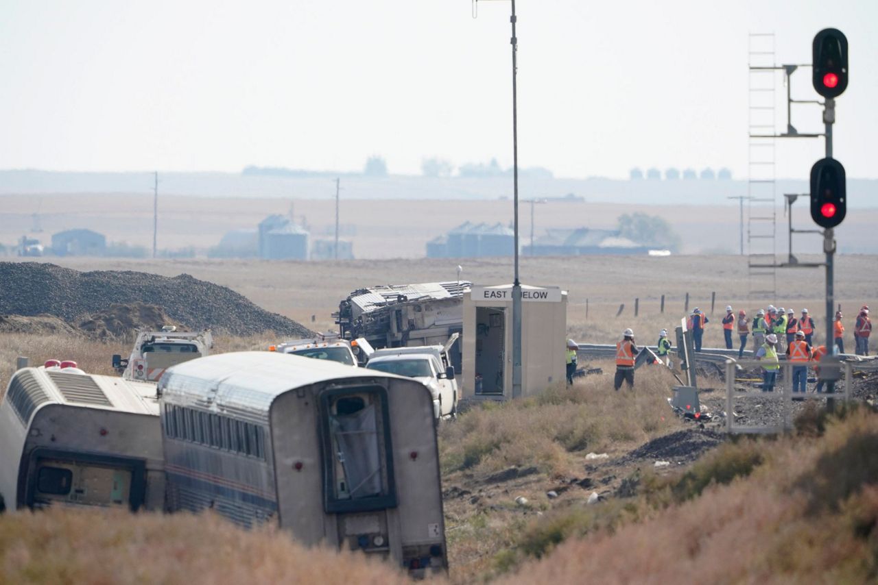 Investigators seek cause of deadly Montana train derailment