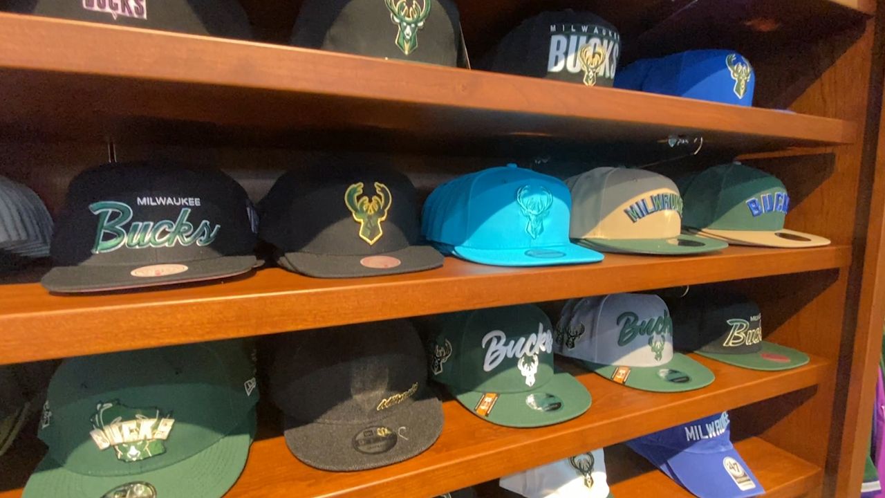 Sports stores see high demand for Bucks gear