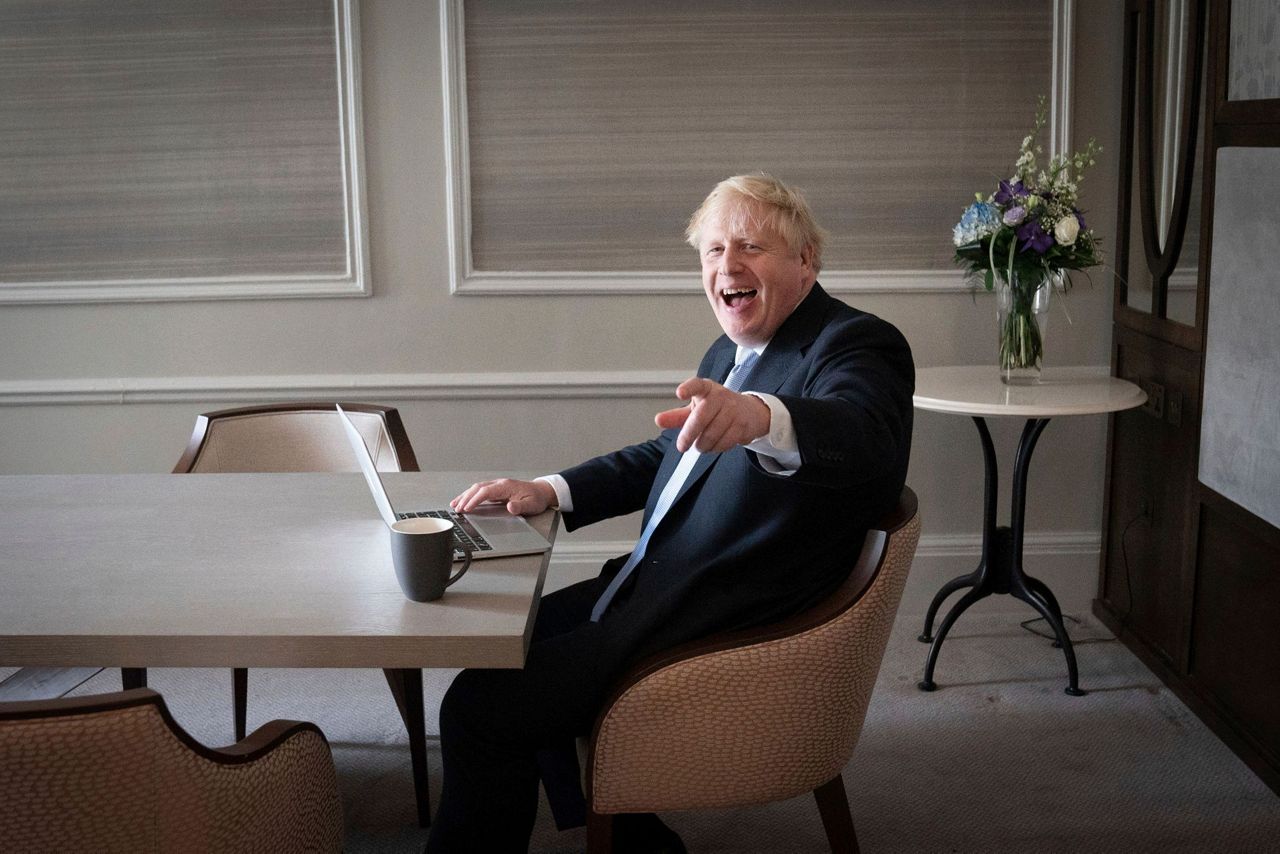 Boris Johnson hailed by his party despite UK's economic woes