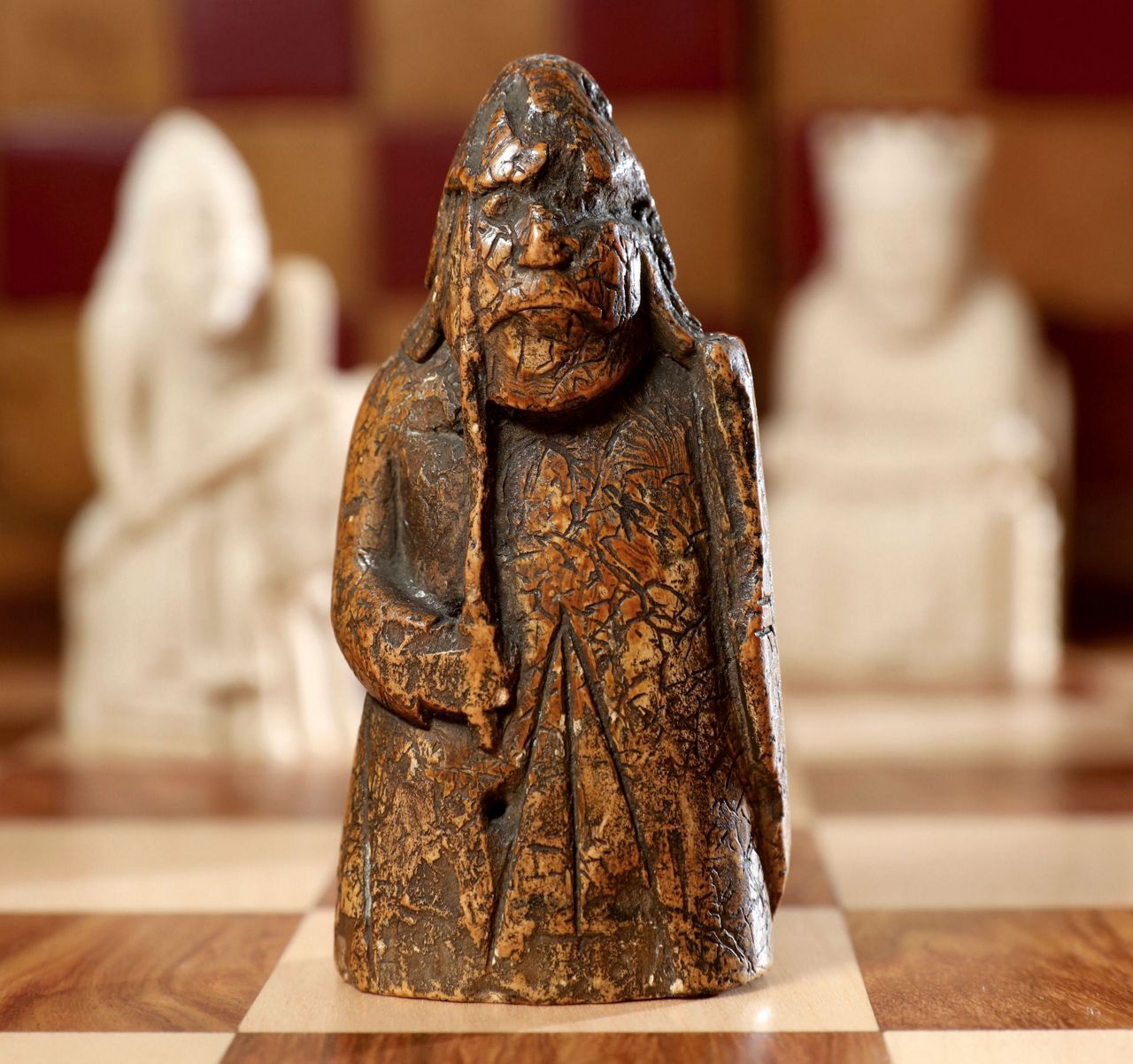 Missing Lewis Chessmen piece found, will be auctioned July 2