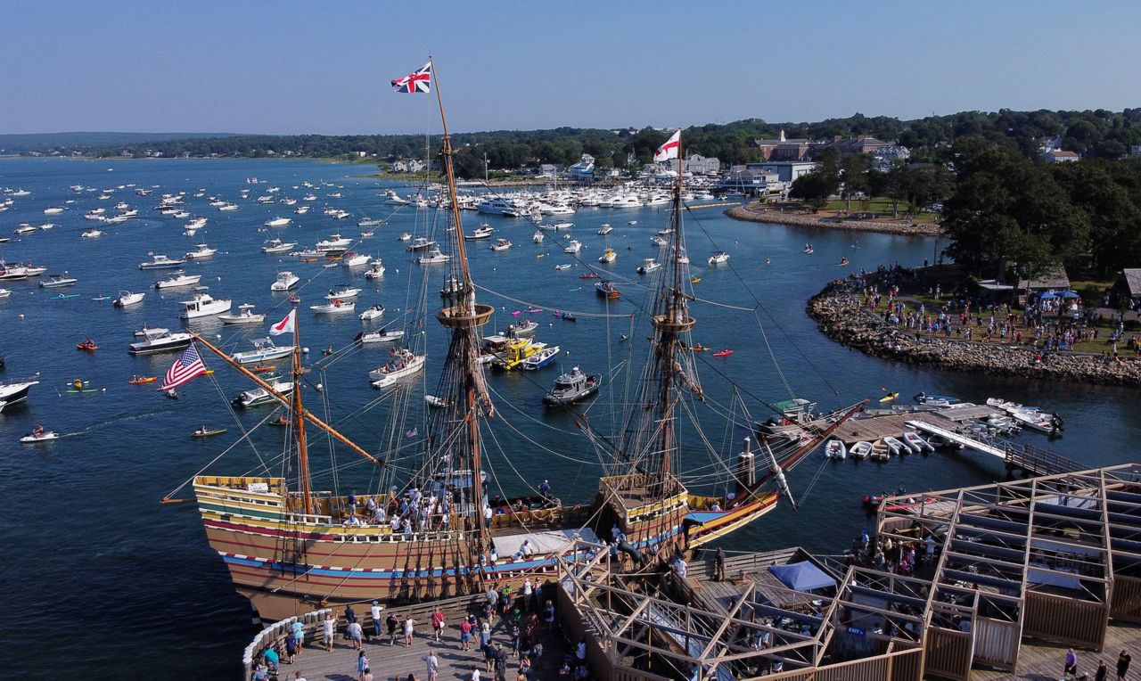 Exsailor's film shows Mayflower II's colorful 1957 voyage