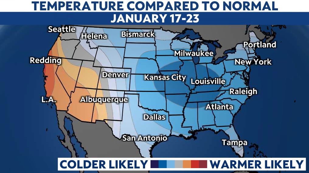Brutally cold air set to arrive in Ohio next week