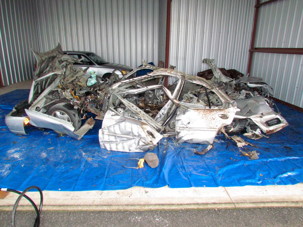 Cops Letters show man killed in car blast planned explosion